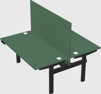 Shared electric desk