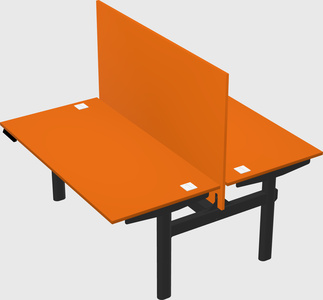 Shared electric desk