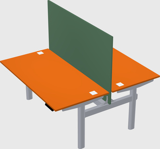Shared electric desk