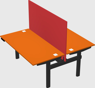 Shared electric desk