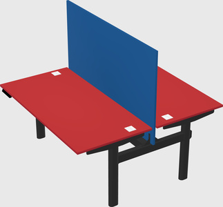 Shared electric desk