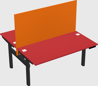 Shared electric desk