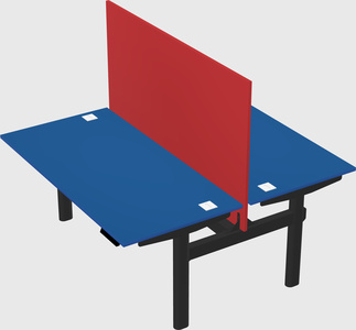 Shared electric desk