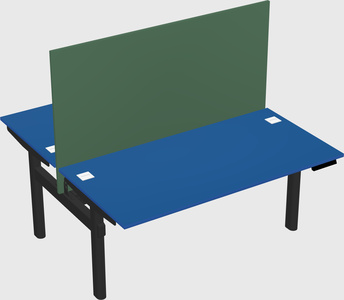 Shared electric desk