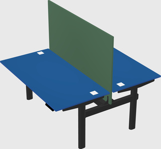 Shared electric desk