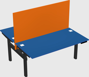 Shared electric desk