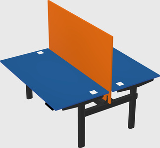 Shared electric desk