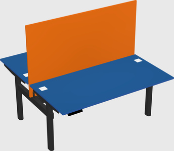 Shared electric desk