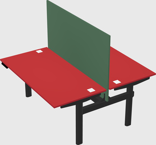 Shared electric desk