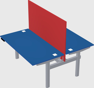 Shared electric desk