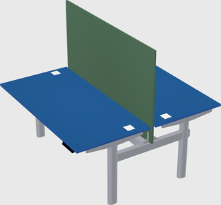 Shared electric desk