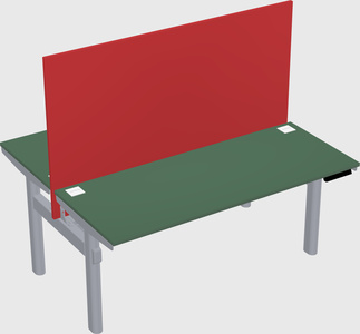Shared electric desk