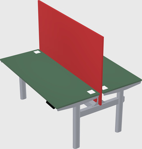 Shared electric desk