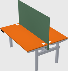Shared electric desk