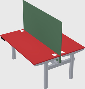Shared electric desk