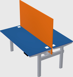 Shared electric desk