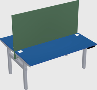 Shared electric desk
