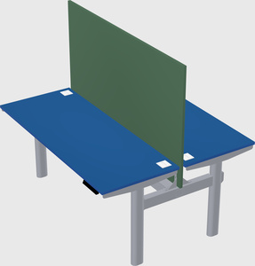 Shared electric desk