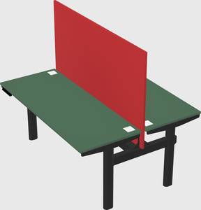 Shared electric desk