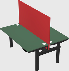 Shared electric desk