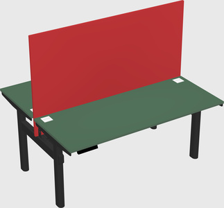 Shared electric desk