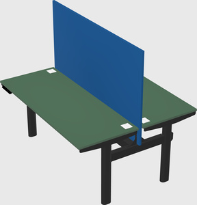 Shared electric desk