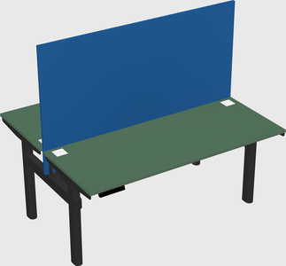 Shared electric desk