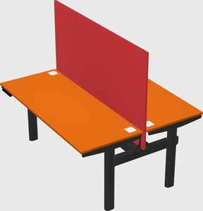 Shared electric desk