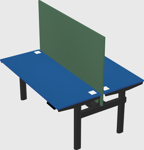 Shared electric desk