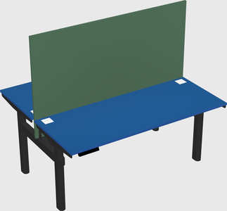 Shared electric desk