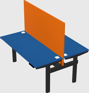 Shared electric desk