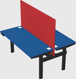 Shared electric desk