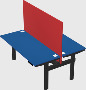 Shared electric desk