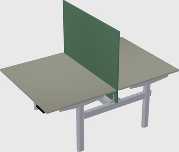 Shared electric desk