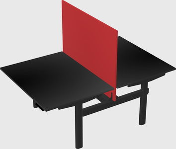 Shared electric desk