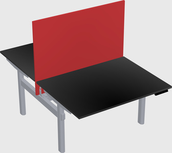 Shared electric desk