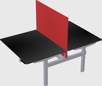 Shared electric desk