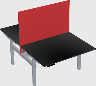 Shared electric desk