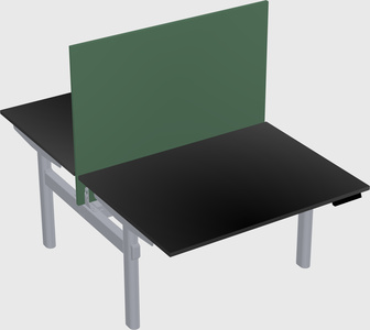 Shared electric desk