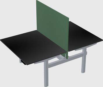 Shared electric desk
