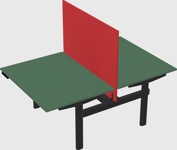 Shared electric desk