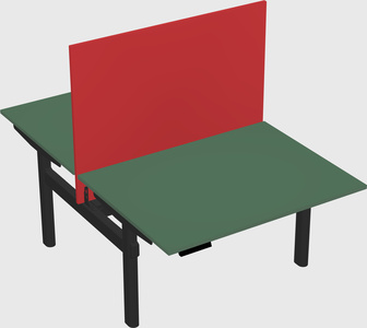 Shared electric desk