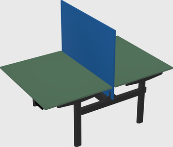 Shared electric desk
