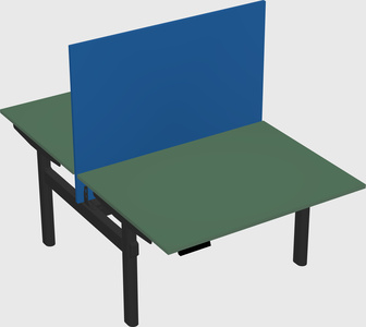Shared electric desk