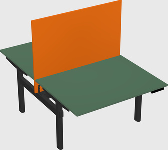 Shared electric desk