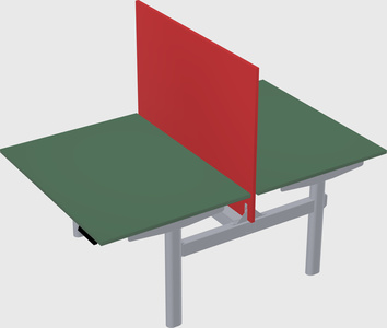 Shared electric desk