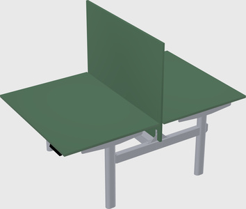 Shared electric desk