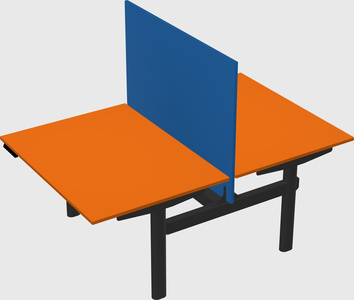 Shared electric desk