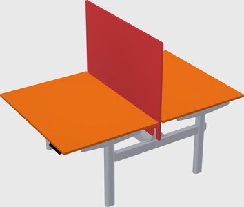 Shared electric desk