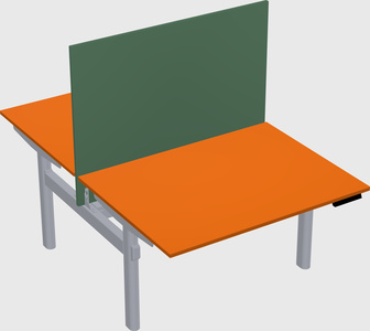 Shared electric desk